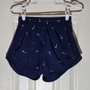Nike Women's Dark Blue Athletic Shorts